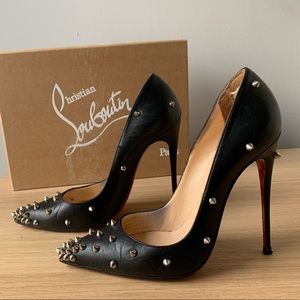 Christian Louboutin Degraspike 120 Studded Pumps